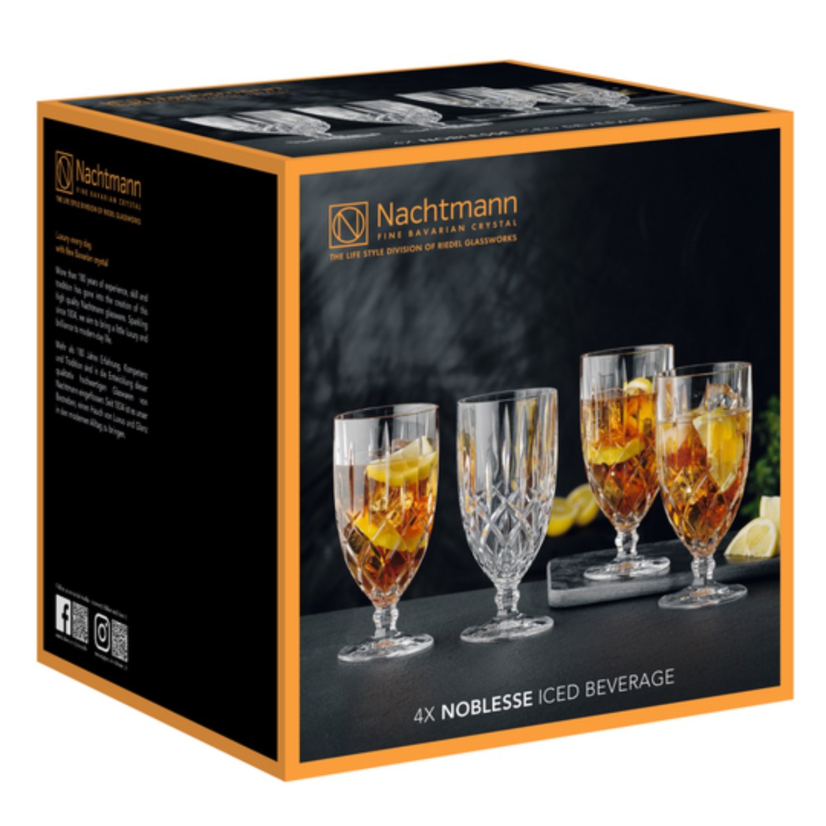 Nachtmann Noblesse Iced Beverage Set of 4 image number null